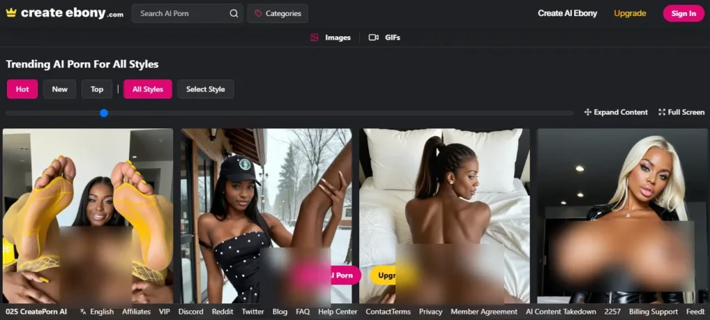 Create AI Ebony