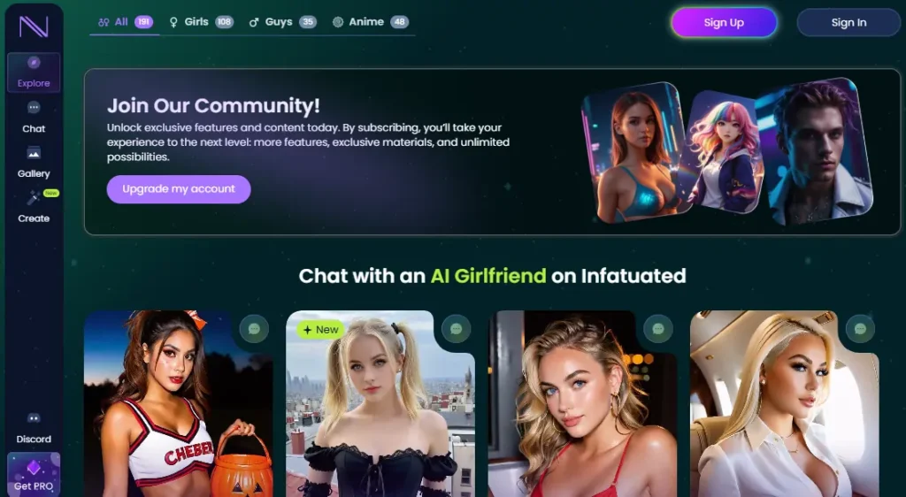 Infatuated AI