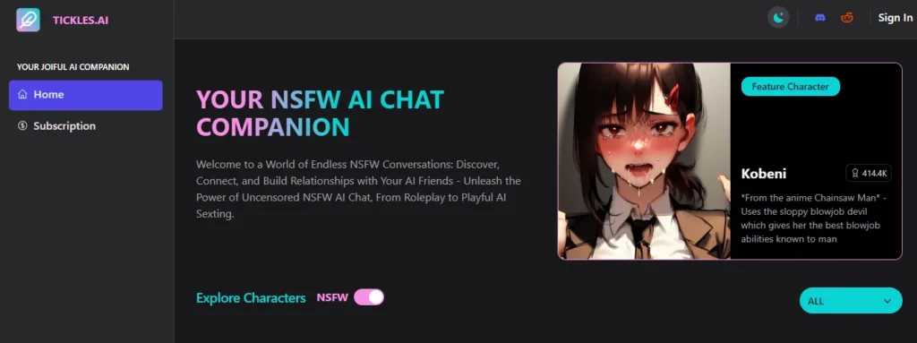 Tickles AI